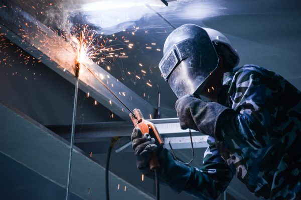 Arc,Welding,Of,A,Steel,In,Construction,Site